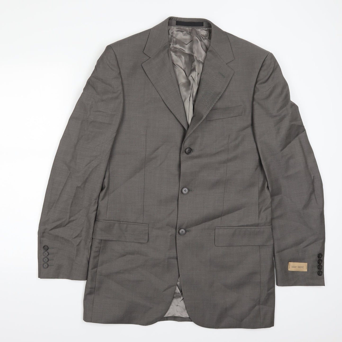 Marks and Spencer Mens Grey   Jacket Suit Jacket Size 38
