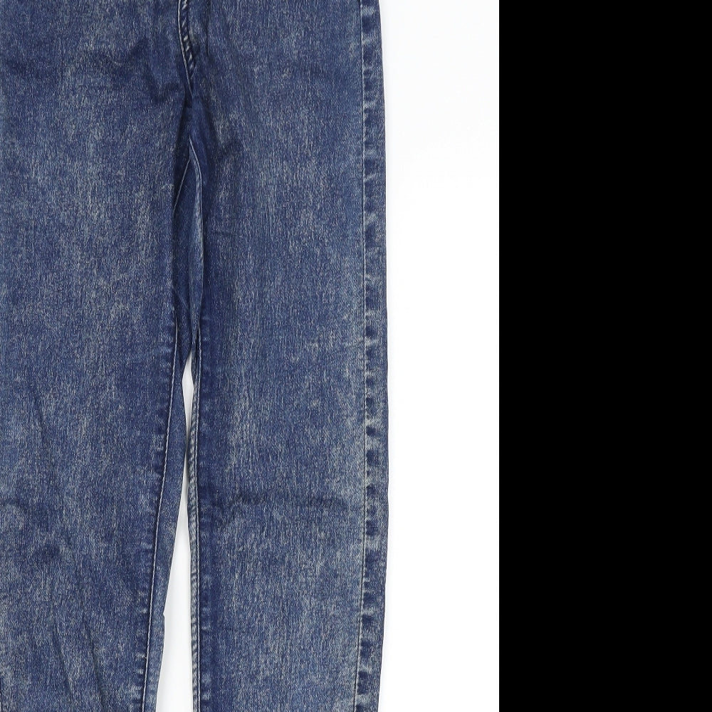 Denim Co Womens Blue   Skinny Jeans Size 6 L29.5 in