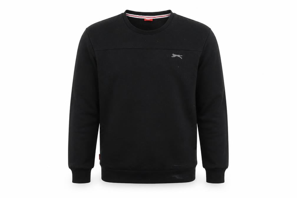 Slazenger Boys Black   Pullover Sweatshirt Size 13 Years