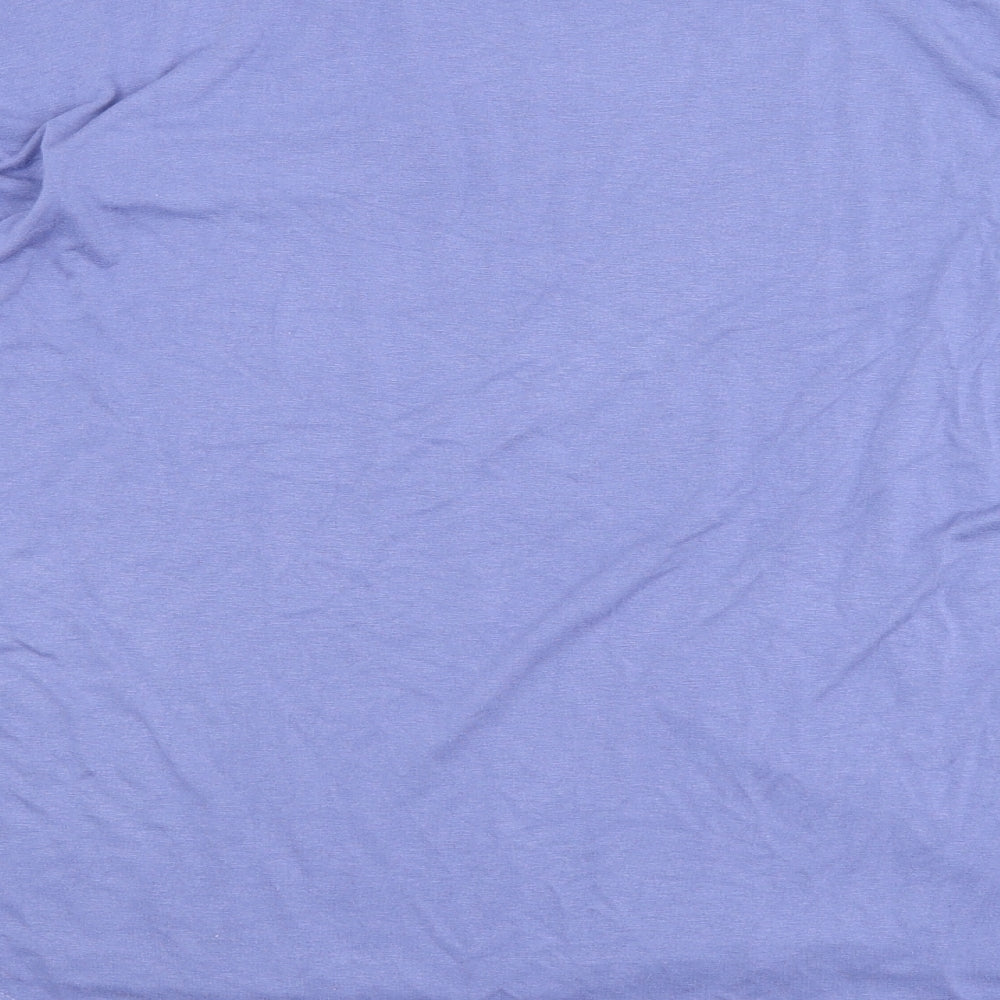 Select Womens Purple   Basic T-Shirt Size 8