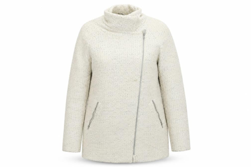 Mini Velvet  Womens Beige   Jacket Coat Size 10