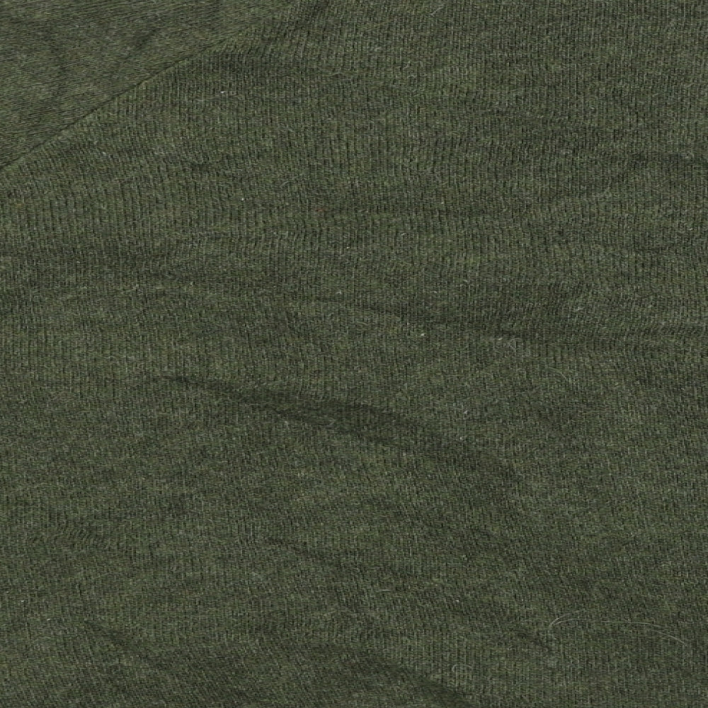 Chiaramente  Womens Green   Full Zip Jumper Size S