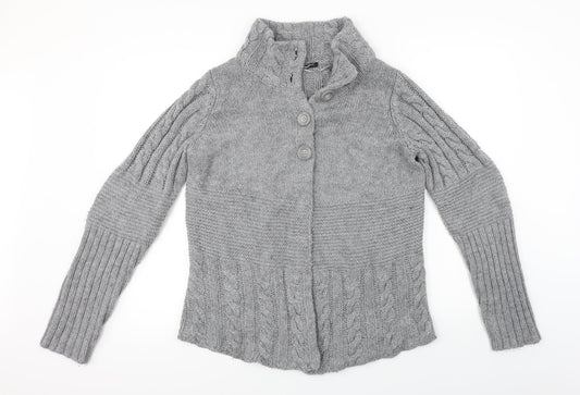 George  Womens Grey   Cardigan Jumper Size 16