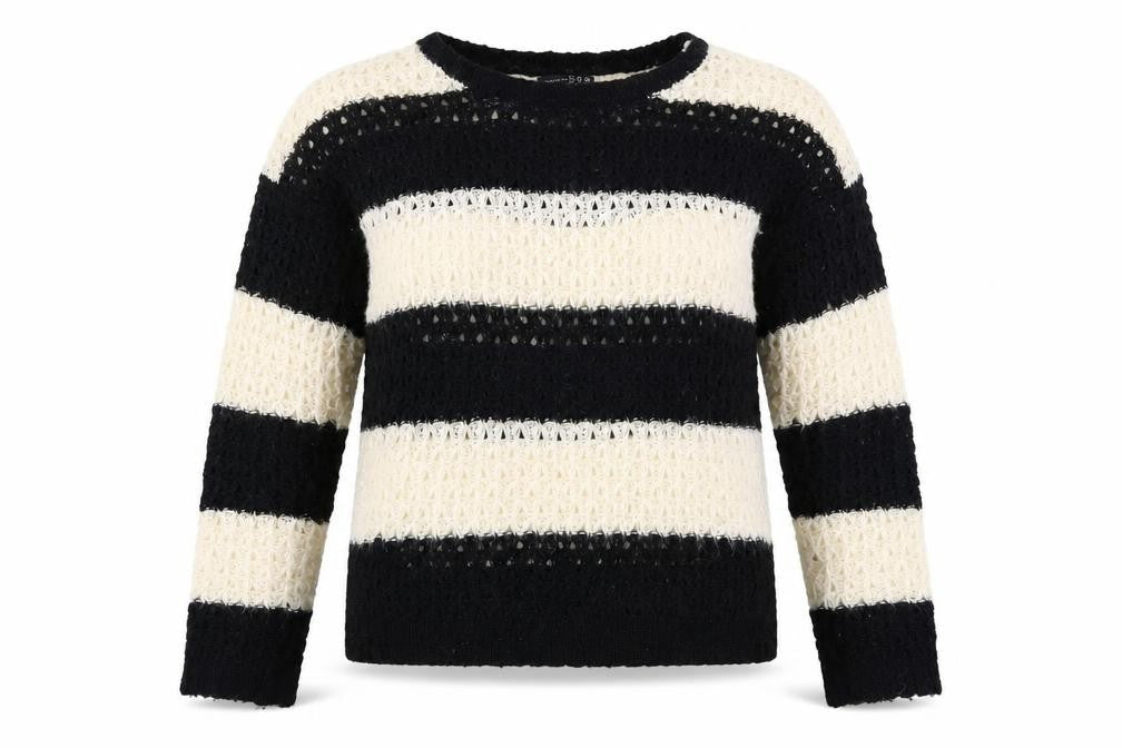 Atmosphere  Womens Beige Striped  Pullover Jumper Size 14