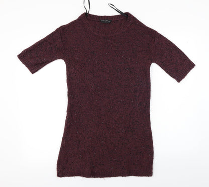 Dorothy Perkins Womens Purple   Pullover Jumper Size S