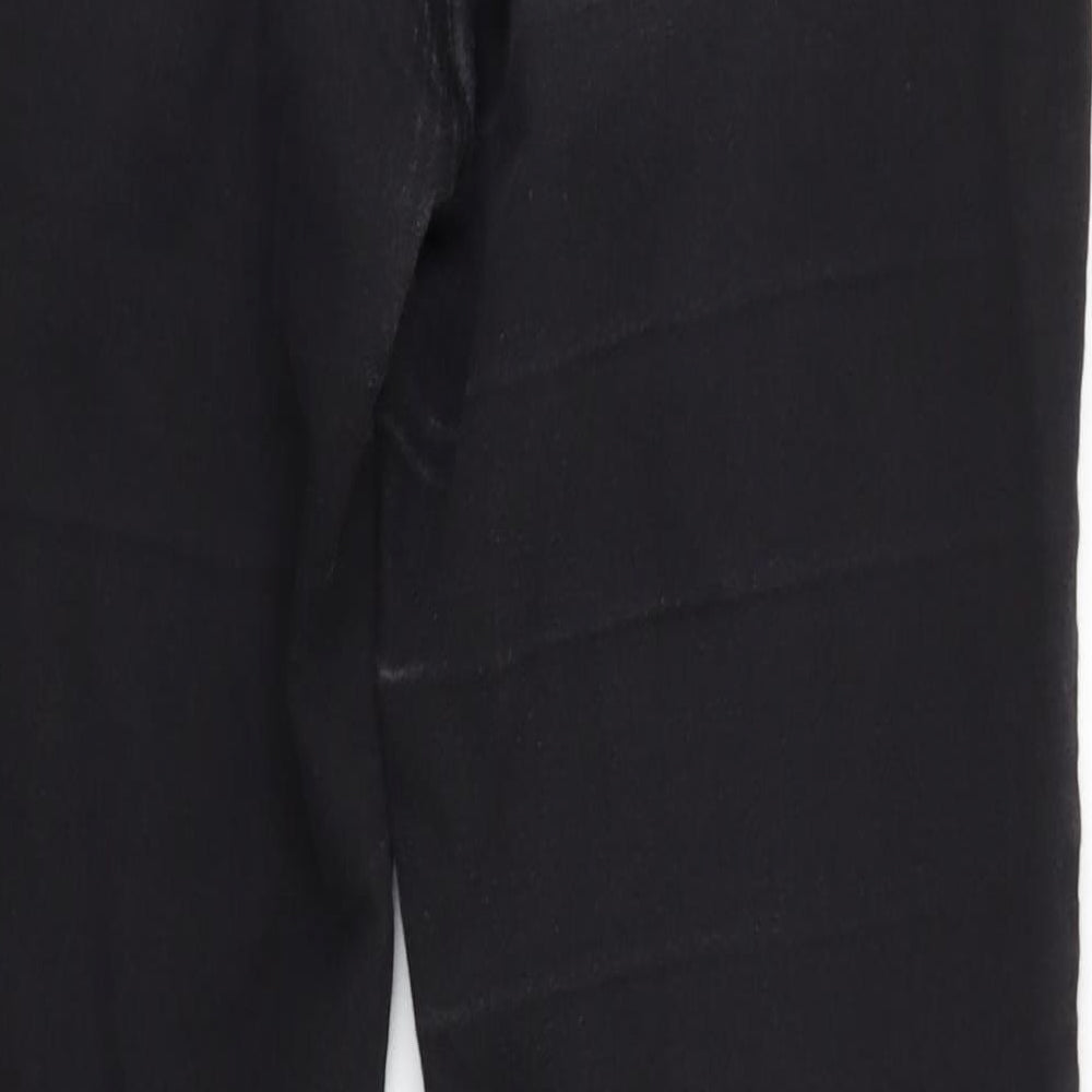 Miss denim Womens Black  Denim Jegging Jeans Size 12 L27 in