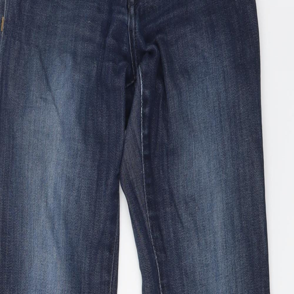 H&M Womens Blue  Denim Skinny Jeans Size 26 in L28 in