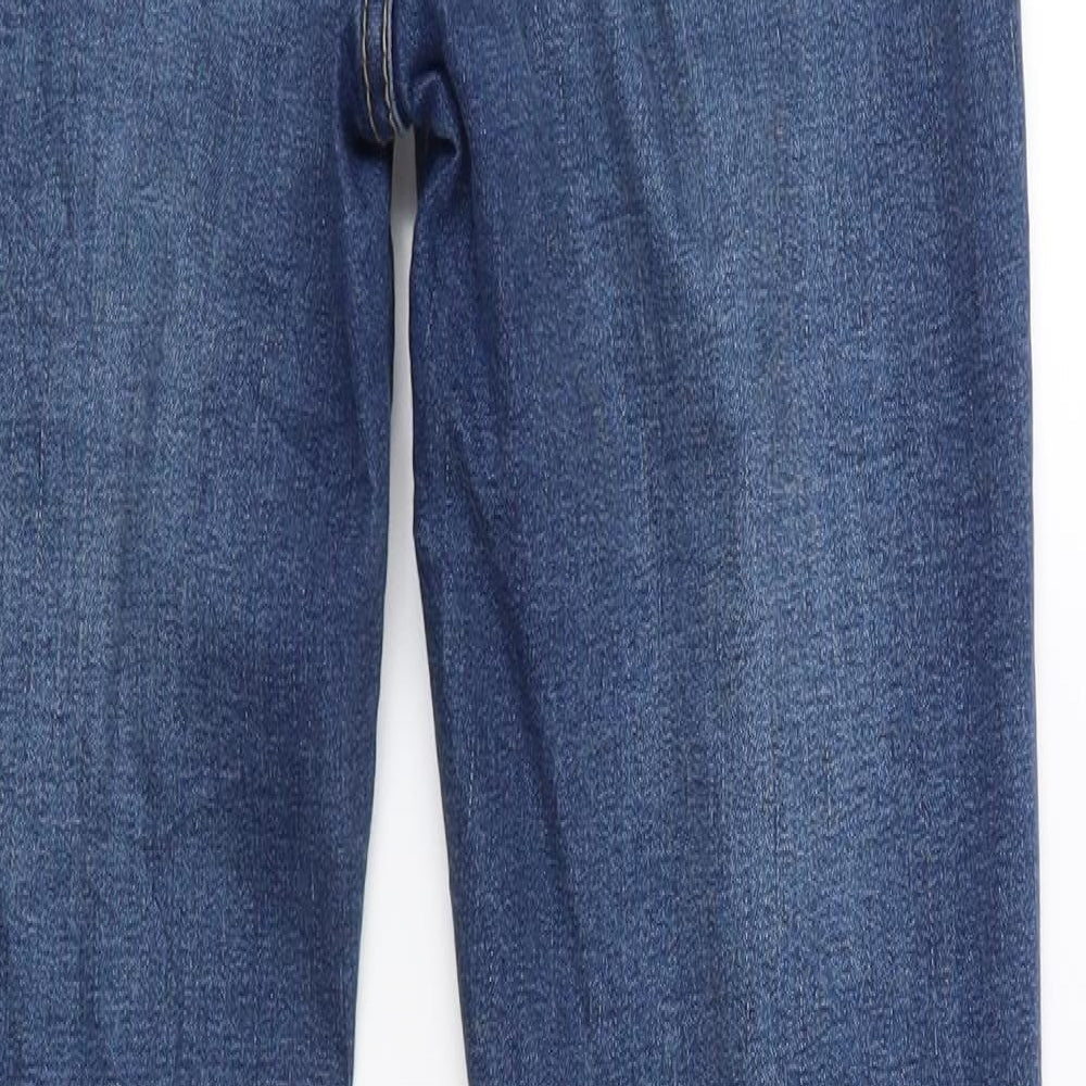 Preworn Womens Blue  Denim Skinny Jeans Size 25 in L26 in