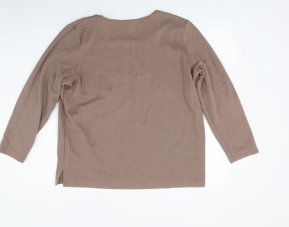 Preloved BM Womens Brown   Pullover Jumper Size M - Back