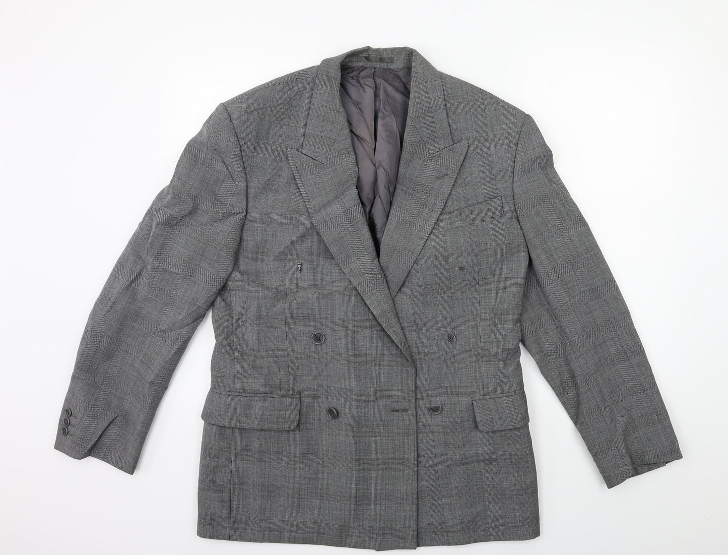 HORNE Mens Green   Jacket Suit Jacket Size 36