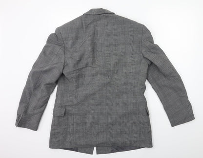 HORNE Mens Green   Jacket Suit Jacket Size 36
