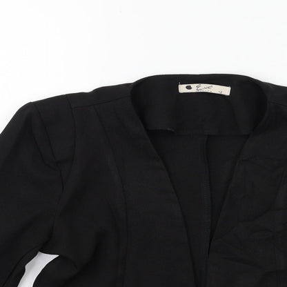 eve Womens Black   Jacket Blazer Size 12