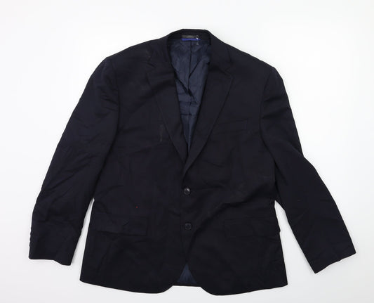 Marks and Spencer Mens Blue   Jacket Suit Jacket Size 42