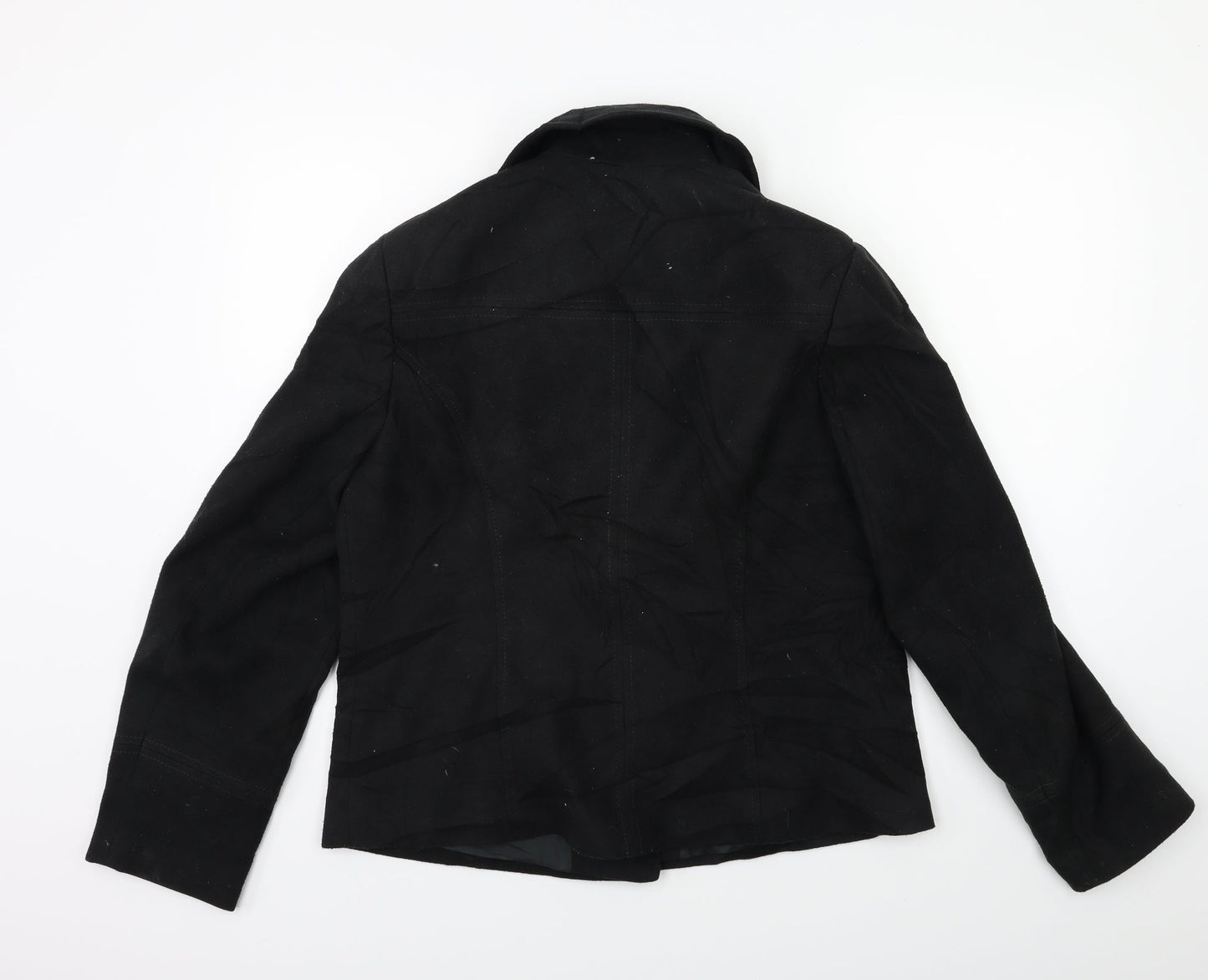 Marks and Spencer Womens Black   Jacket Coat Size 14