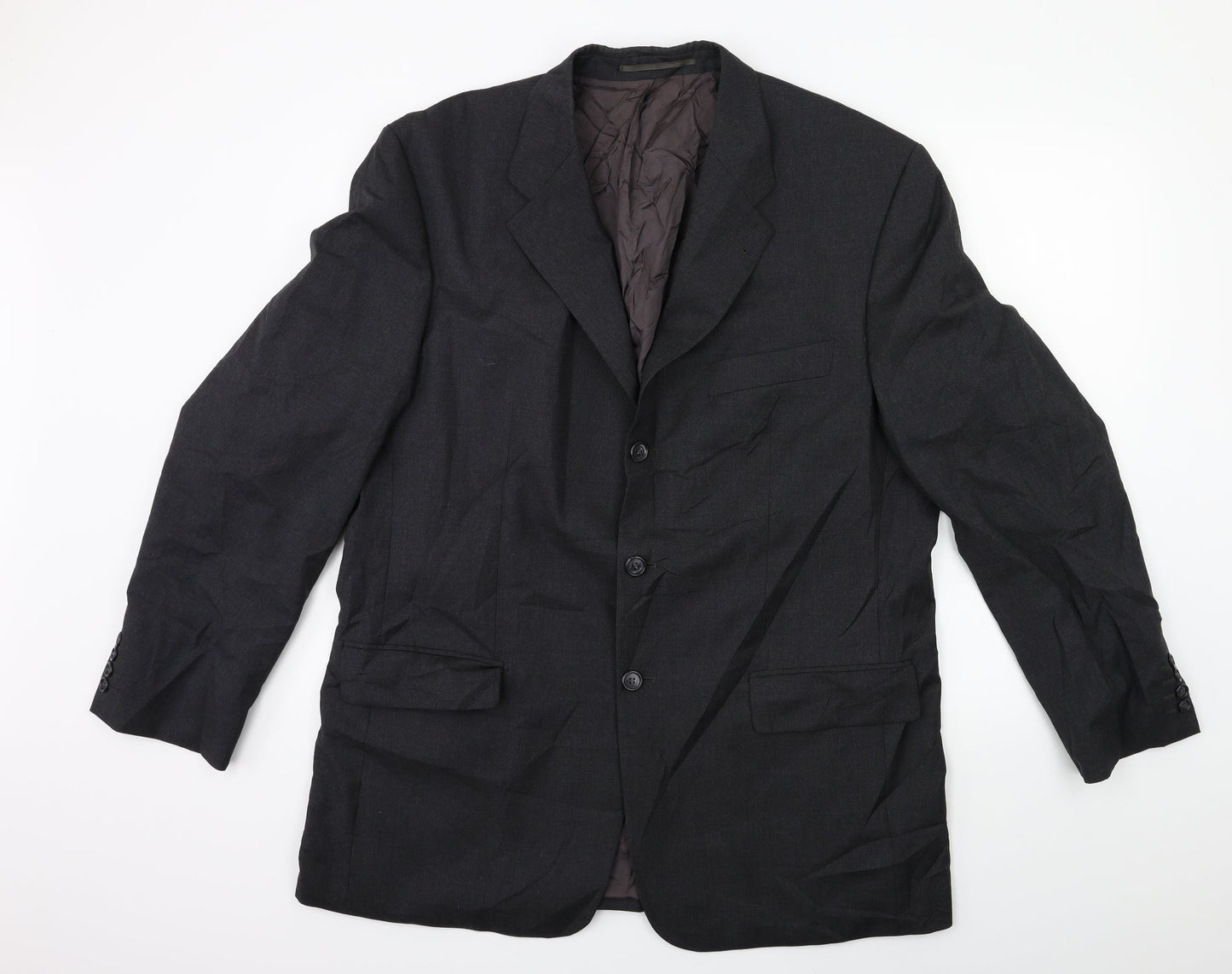 Baumer Mens Grey   Jacket Suit Jacket Size 42