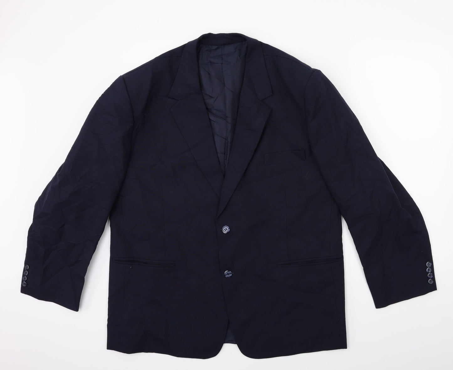 Preworn Mens Blue   Jacket Suit Jacket Size 42
