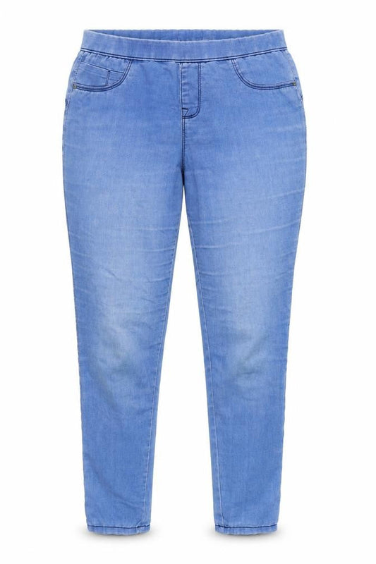 Preworn Womens Blue  Denim Jegging Jeans Size 32 in L30 in