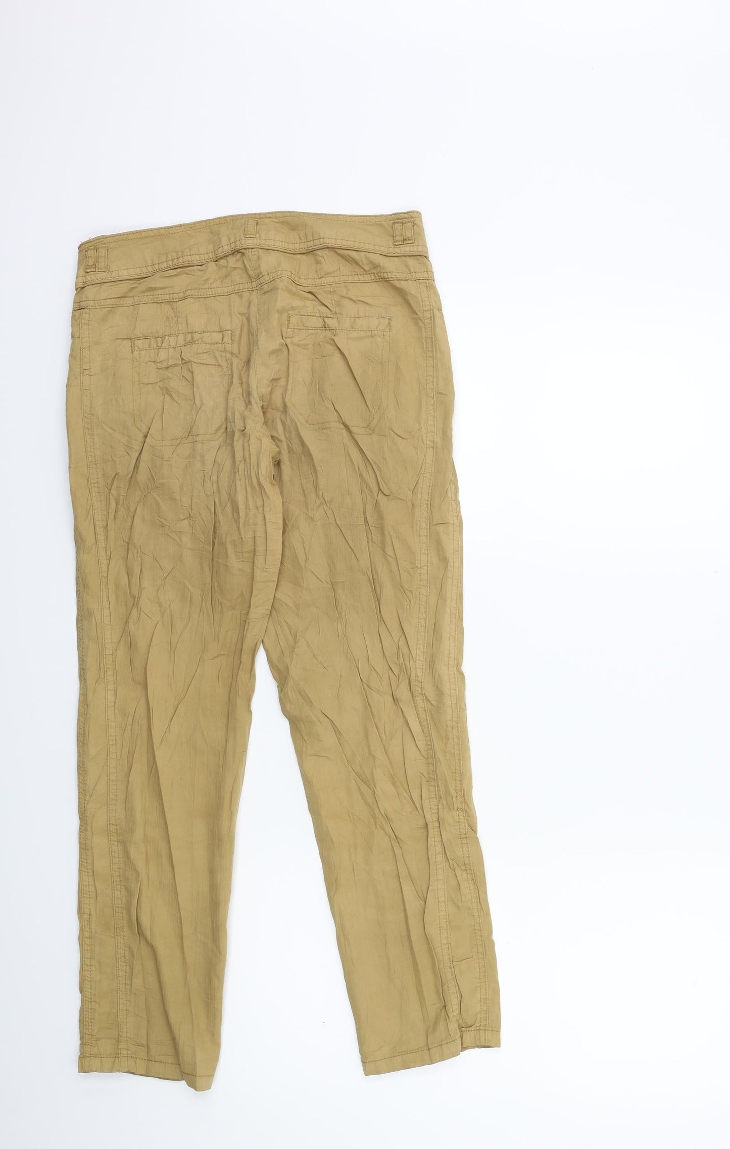 Promod Womens Brown   Trousers  Size 28 in L27 in
