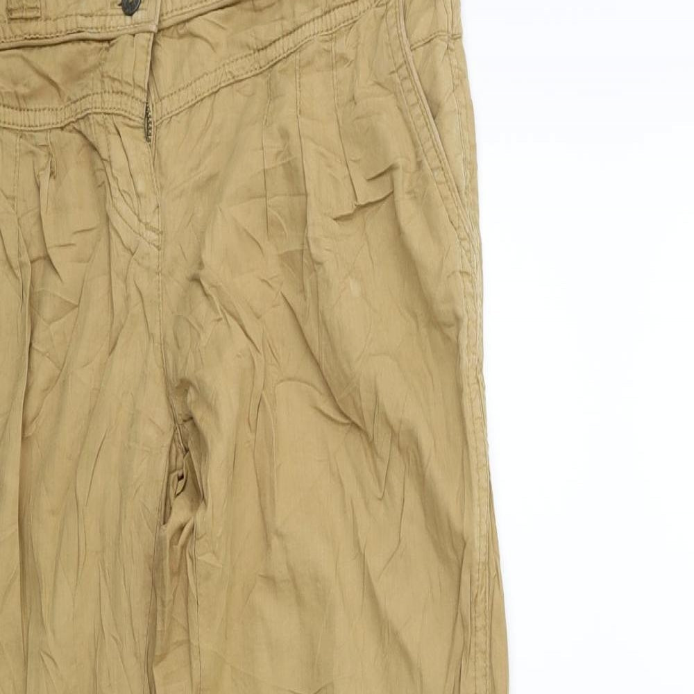 Promod Womens Brown   Trousers  Size 28 in L27 in