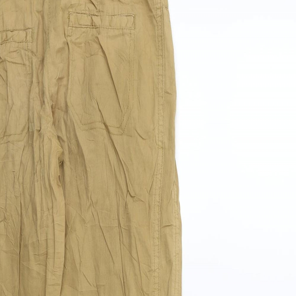 Promod Womens Brown   Trousers  Size 28 in L27 in