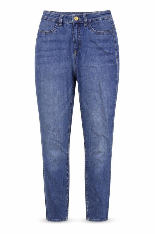 H&M Womens Blue  Denim Skinny Jeans Size 6 L29 in