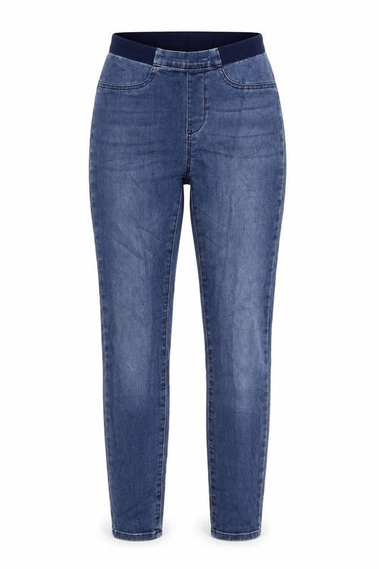 HOUSE OF LOLA Womens Blue  Denim Jegging Jeans Size S L30 in