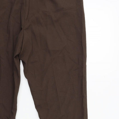 Yessica Womens Brown   Trousers  Size 38 in L27 in