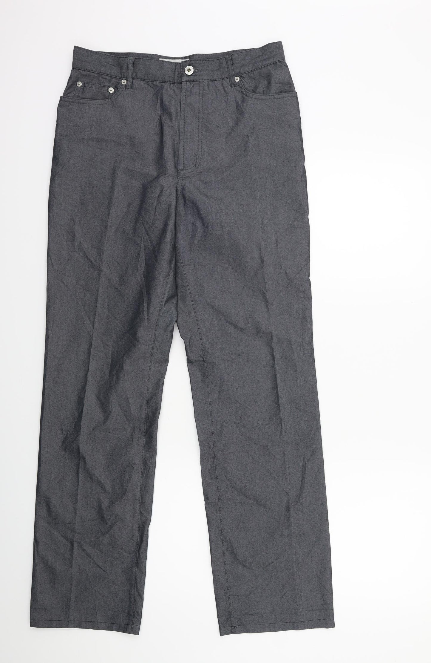 Knockout Womens Grey   Trousers  Size 29 in L32 in