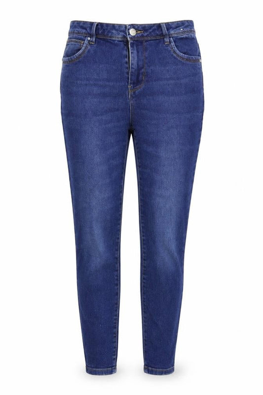 Denim & Co. Womens Black  Denim Skinny Jeans Size 12 L27 in