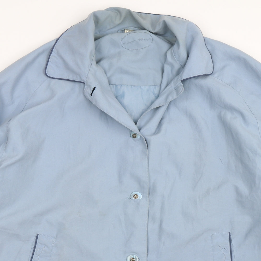 Preworn Womens Blue   Jacket Coat Size 14