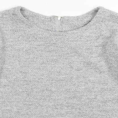 Preloved Debenhams Womens Grey   Pullover Jumper Size 12 - Detail