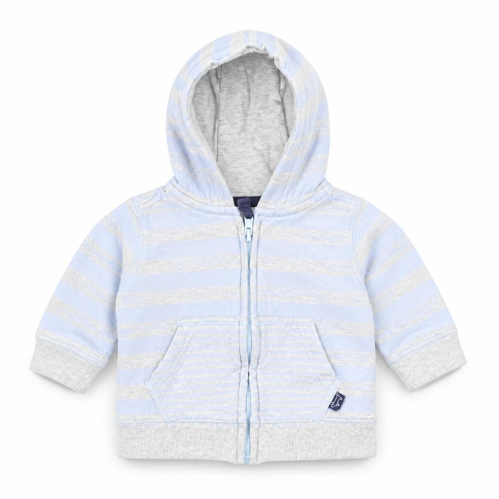 F&F Boys Blue Striped  Jacket  Size 0-3 Months