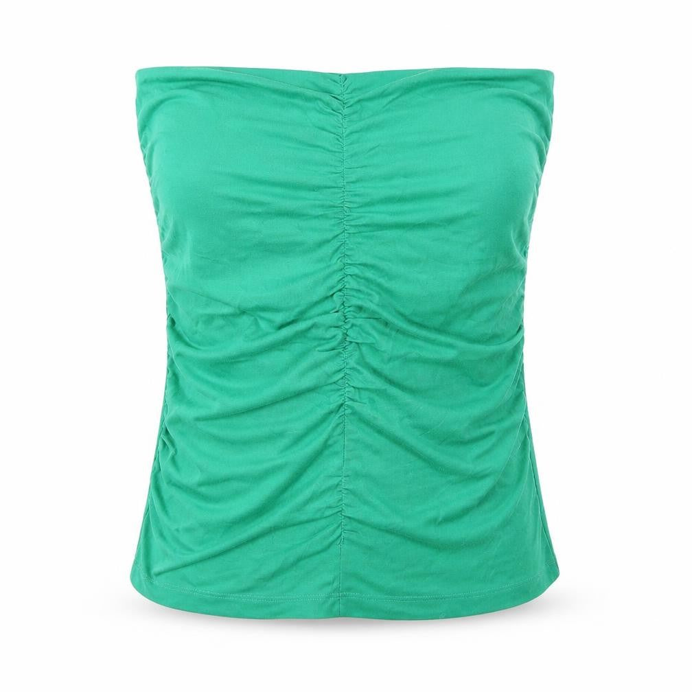 Dorothy Perkins Womens Green   Basic Blouse Size 14