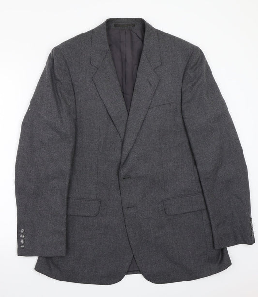 Marks and Spencer Mens Grey   Jacket Suit Jacket Size 42