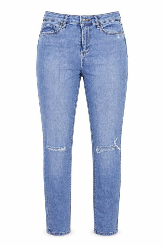 Miss denim Womens Blue   Straight Jeans Size 12 L28 in
