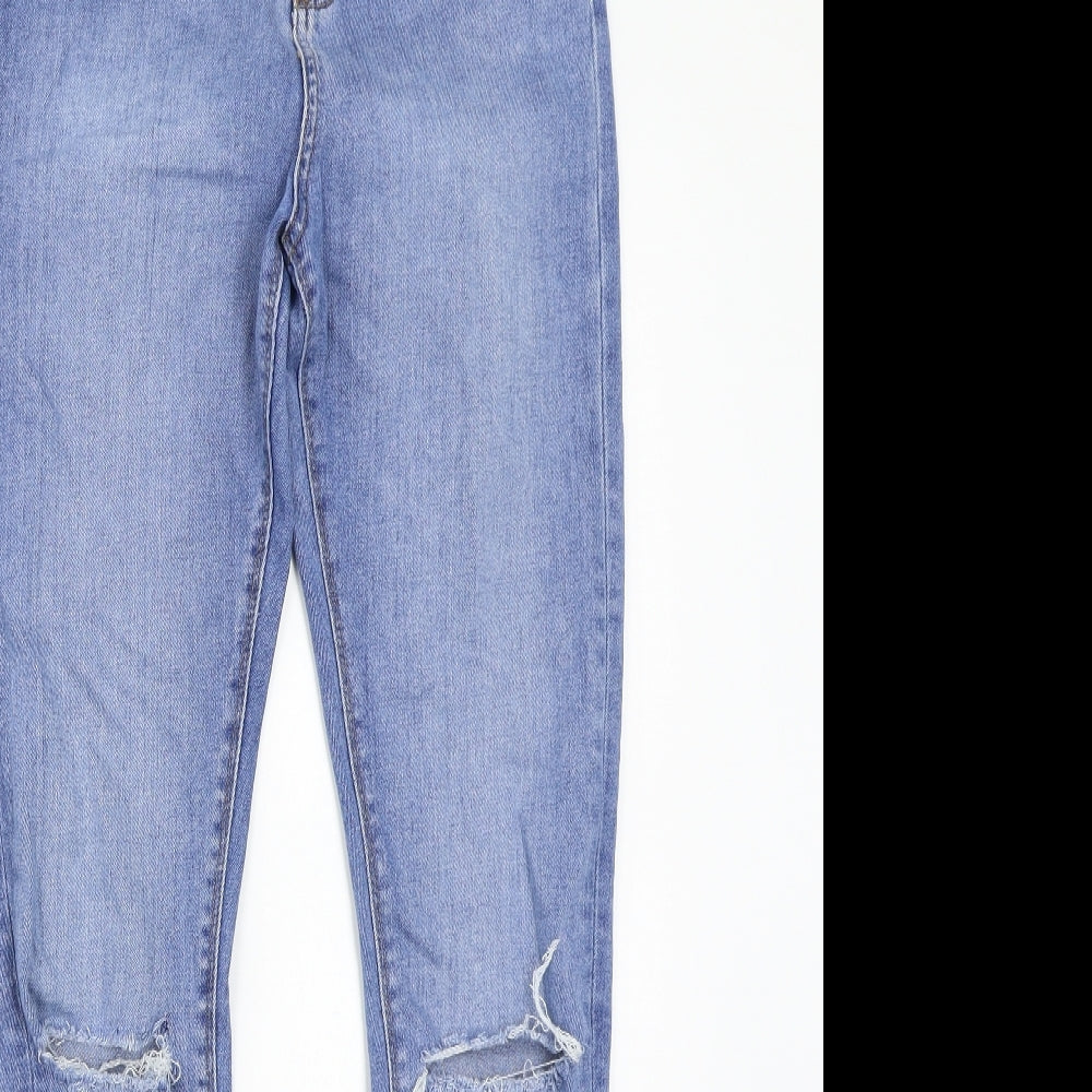 Miss denim Womens Blue   Straight Jeans Size 12 L28 in