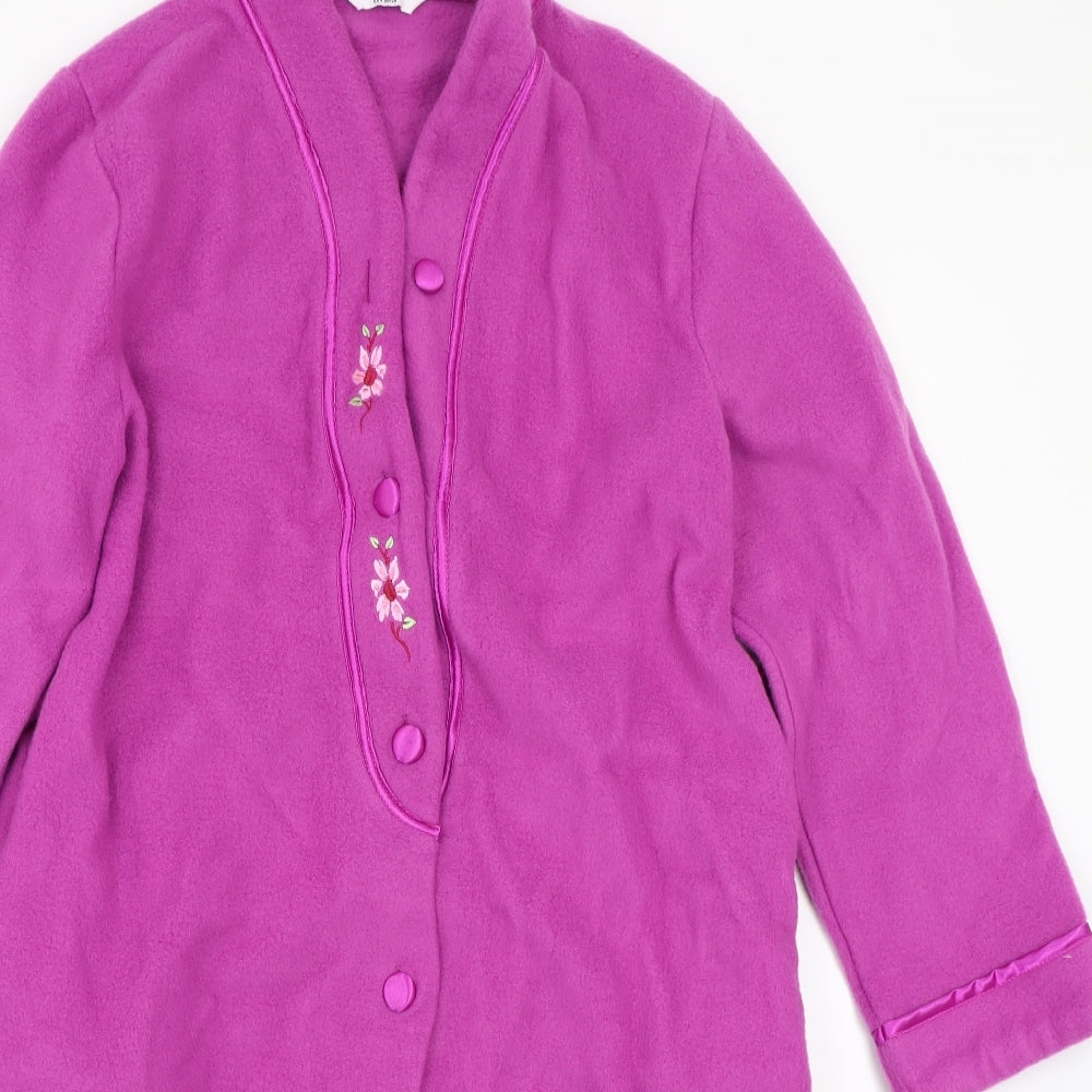 marion Womens Purple   Jacket Coat Size 10