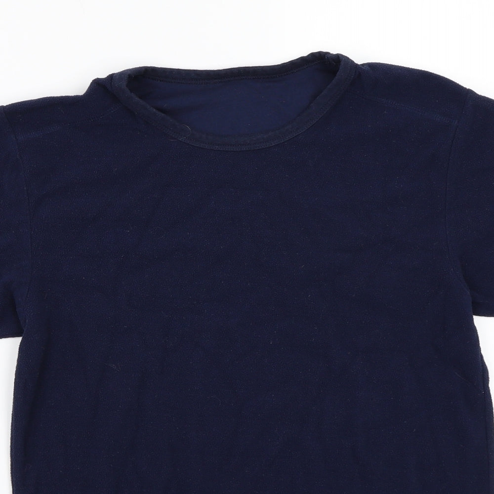 Matalan Womens Blue   Basic T-Shirt Size S