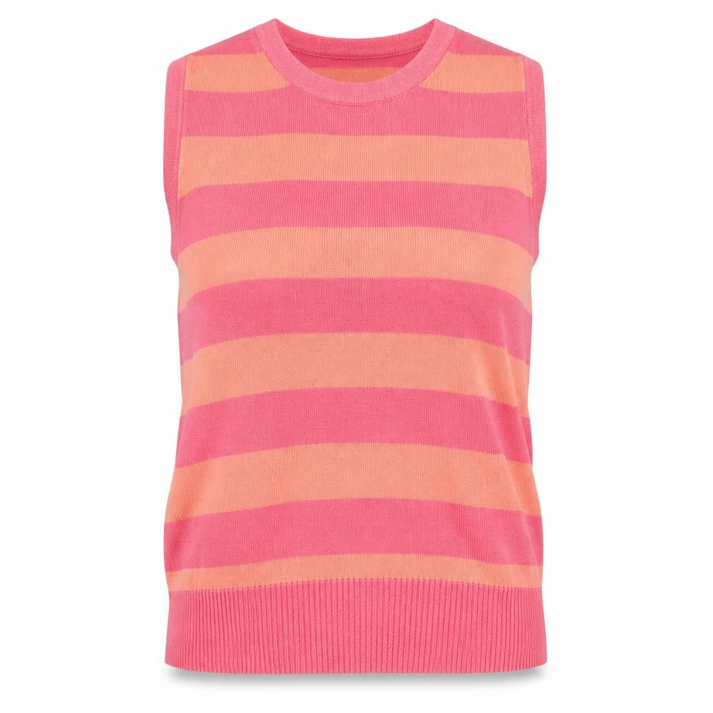 Gap Womens Pink Striped Knit Pullover Jumper Size M