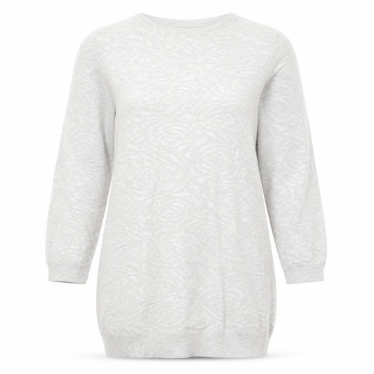 Dorothy Perkins Womens Grey  Knit Pullover Jumper Size 10