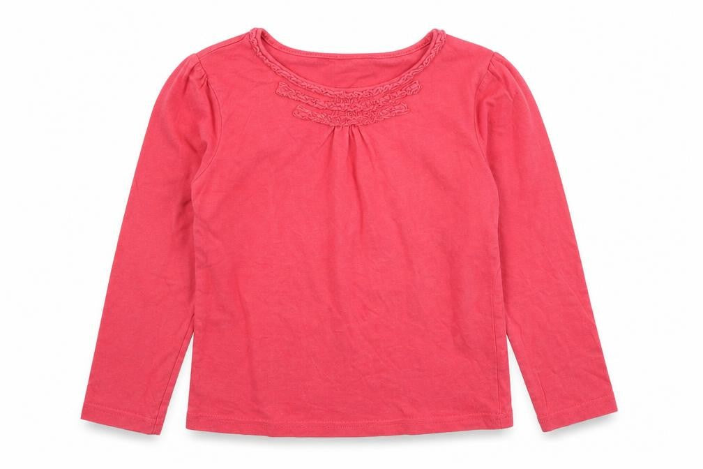 George Girls Pink   Basic T-Shirt Size 5-6 Years