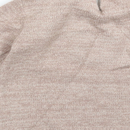 Preloved Primark Girls Beige  Knit Pullover Jumper Size 10-11 Years - Label