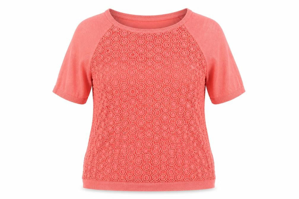 George Womens Pink  Knit Pullover Jumper Size 12