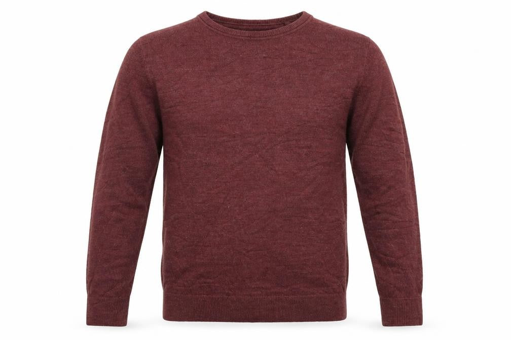 C&A Mens Brown  Knit Pullover Jumper Size M