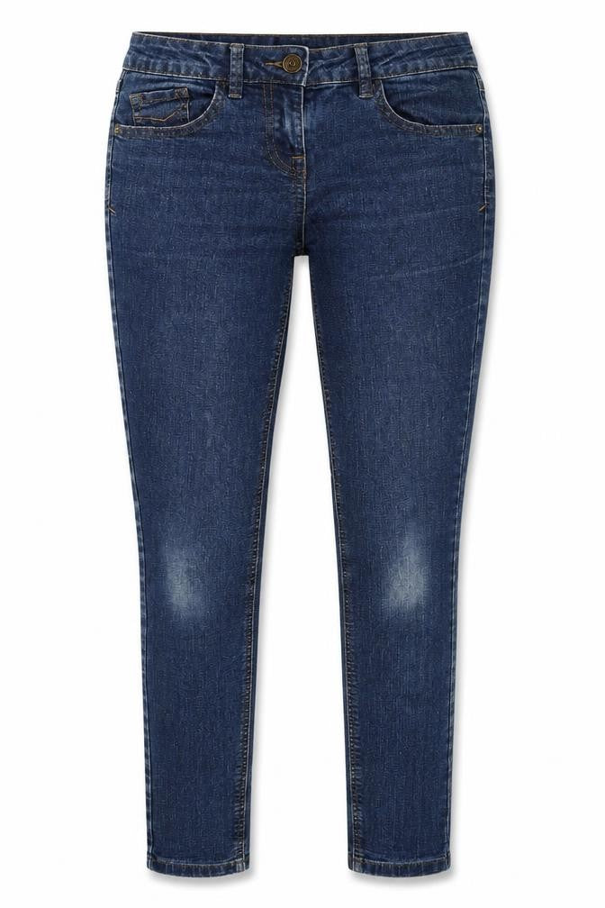 George Womens Blue  Denim Skinny Jeans Size 8 L29 in