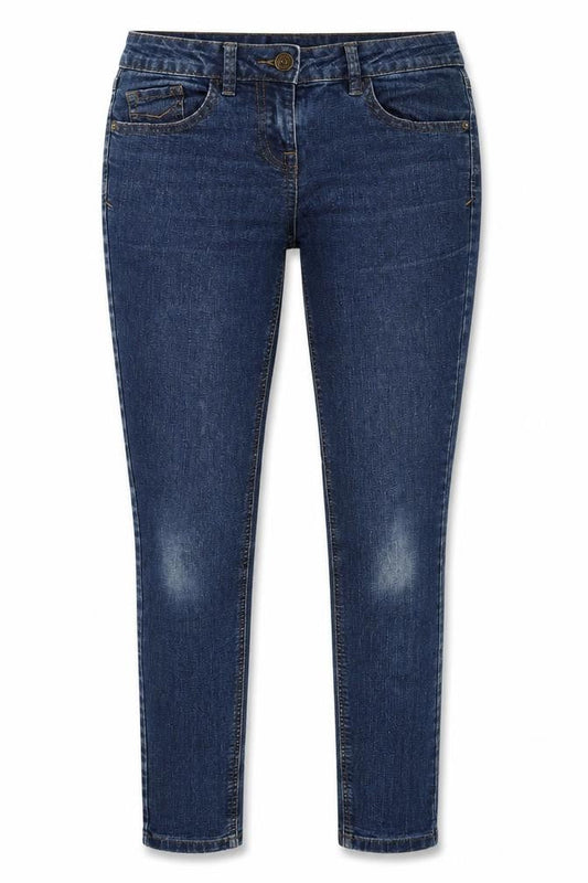 George Womens Blue  Denim Skinny Jeans Size 8 L29 in