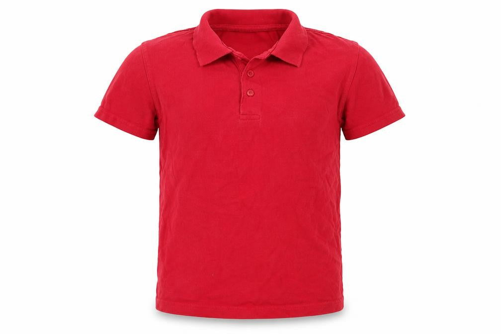 George Boys Red  Jersey Basic T-Shirt Size 8-9 Years