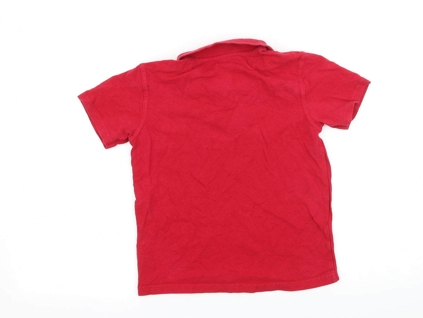 George Boys Red  Jersey Basic T-Shirt Size 8-9 Years