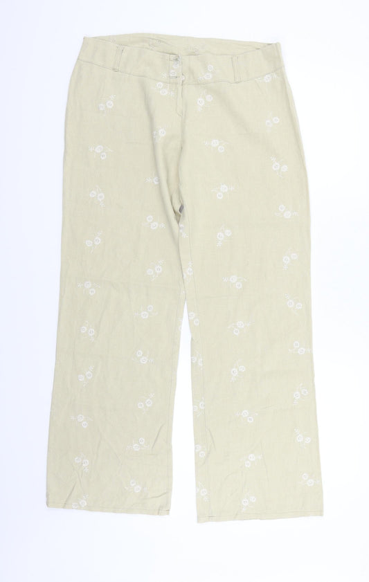 morin Womens Beige   Trousers  Size XL L29 in