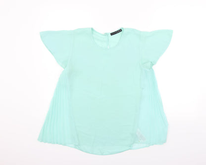 Preloved Atmosphere Womens Green   Basic Blouse Size 8 - Front